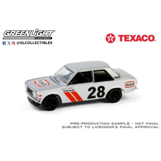 GL41165-C - 1/64 TEXACO SPECIAL EDITION SERIES 1 - 1970 NISSAN DATSUN 510 WIDEBODY