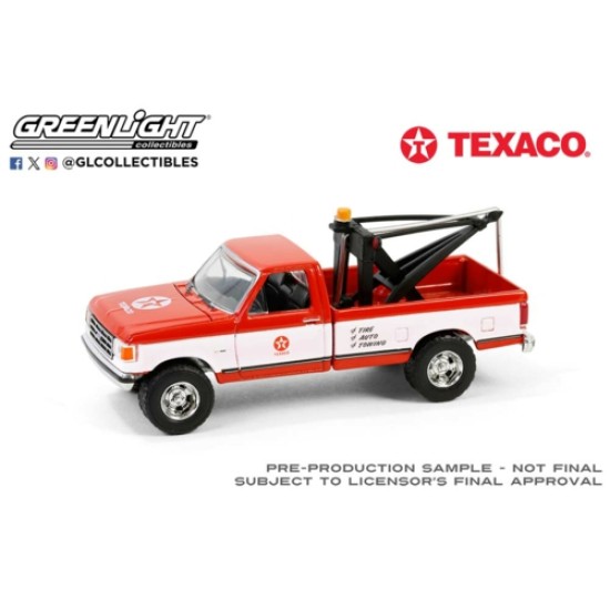 GL41165-D - 1/64 TEXACO SPECIAL EDITION SERIES 1 - 1988 FORD F-250 WITH DROP-IN TOWN HOOK