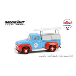 1/64 CHEVRON SPECIAL EDITION 1956 FORD F-100 WITH TOOL BOXES AND LADDERS 41175-B 1/64 CHEVRON SPECIAL EDITION 1956 FORD F-100 WITH TOOL BOXES AND LADDERS 41175-B