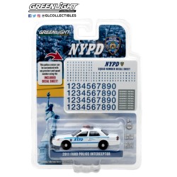 1/64 HOT PURSUIT 2011 FORD CROWN VICTORIA NEW YORK CITY POLICE DEPT 42771 1/64 HOT PURSUIT 2011 FORD CROWN VICTORIA NEW YORK CITY POLICE DEPT 42771