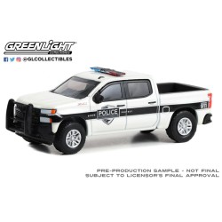 1/64 HOT PURSUIT SERIES 44 2022 CHEVROLET SILVERADO SSV GENERAL MOTORS FLEET POLICE 1/64 HOT PURSUIT SERIES 44 2022 CHEVROLET SILVERADO SSV GENERAL MOTORS FLEET POLICE