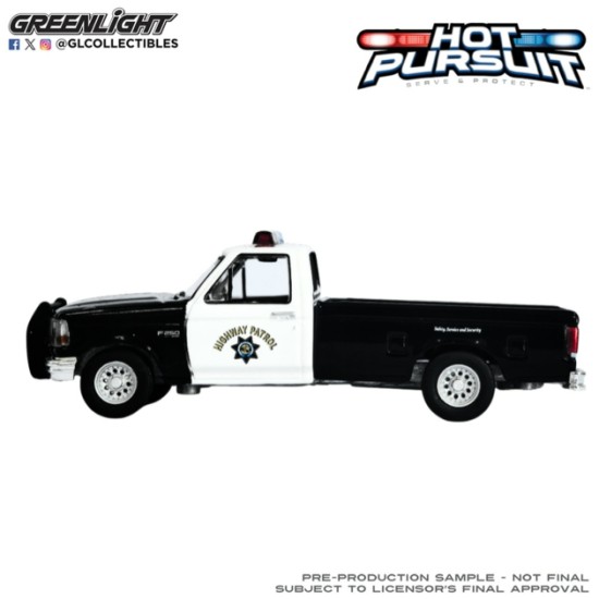 GL43060-B - 1/64 HOT PURSUIT SERIES 48 - FORD F-250 1996 - CALIFORNIA HIGHWAY PATROL