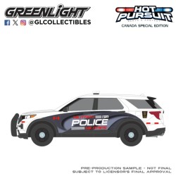 GL43065-E - 1/64 HOT PURSUIT - CANADA SPECIAL EDITION - FORD POLICE INTERCEPTOR UTILITY 2024 - CANADA MILITARY