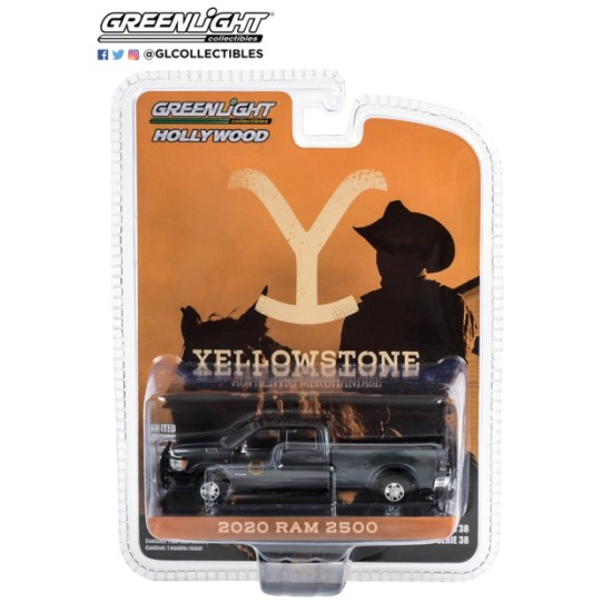 1/64 YELLOWSTONE 2020 RAM 2500 MONTANA LIVESTOCK ASSOCIATION 44990-F