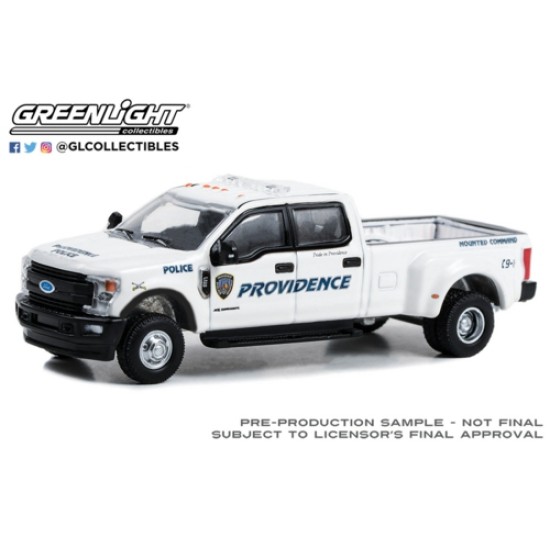 1/64 2018 FORD F-350 DUALLY PROVIDENCE POLICE MOUNTED UNIT 46120-E