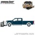 GL46170-F - 1/64 DUALLY DRIVERS SERIES 17 - FORD F-450 DUALLY WITH SNOW PLOW 2022 - ANTIMATTER BLUE (NEW TOOLING)