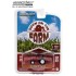 1/64 DOWN ON THE FARM SERIES 7 1946 FORD 8N TRACTOR RED WITH BLACK CANOPY