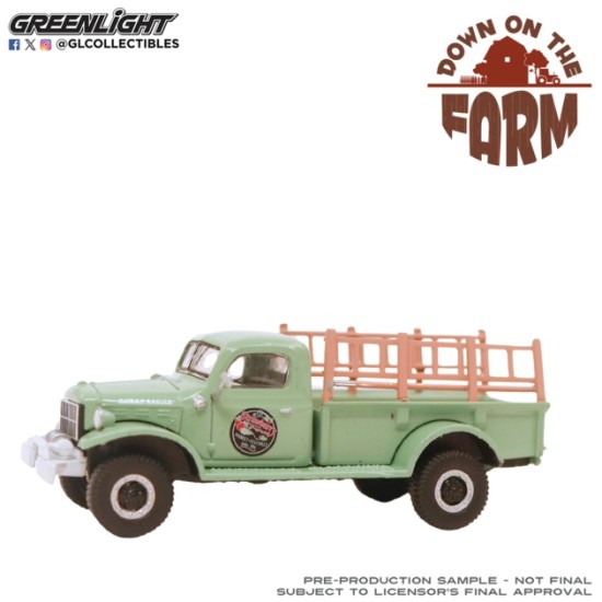 GL48110-B - 1/64 DOWN ON THE FARM SERIES 11 - DODGE POWER WAGON 1946 - STRAWBERRY FARM GL48110-B - 1/64 DOWN ON THE FARM SERIES 11 - DODGE POWER WAGON 1946 - STRAWBERRY FARM
