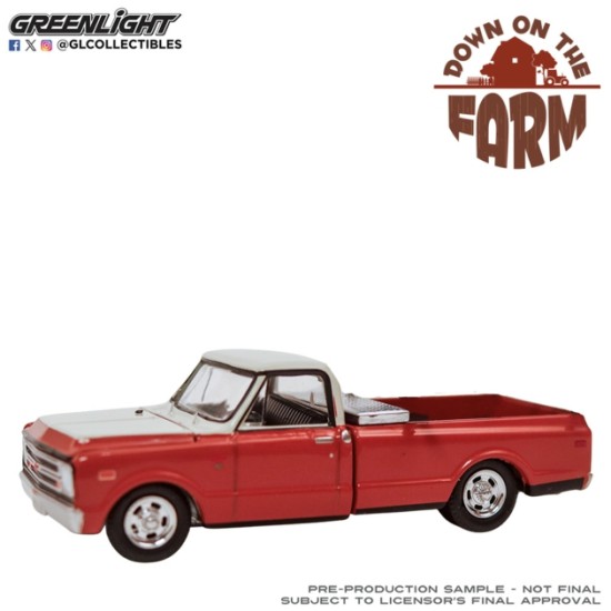 GL48110-D - 1/64 DOWN ON THE FARM SERIES 11 - CHEVROLET C-10 WITH TOOLBOX 1968 GL48110-D - 1/64 DOWN ON THE FARM SERIES 11 - CHEVROLET C-10 WITH TOOLBOX 1968