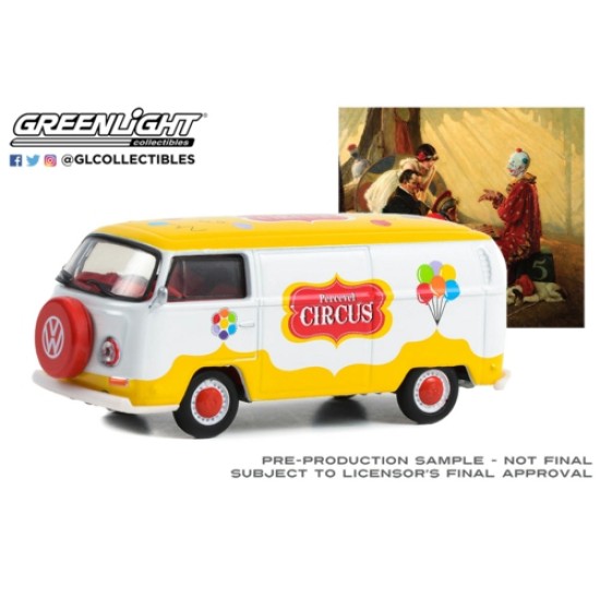 1/64 NORMAN ROCKWELL SERIES 5 1971 VW TYPE 2 PANEL VAN THE CIRCUS