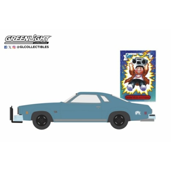 GL54110-E - 1/64 GARBAGE PAIL KIDS SERIES 7 - SAWYER ANYTHING - 1977 CHEVROLET CHEVELLE MALIBU CLASSIC SOLID PACK