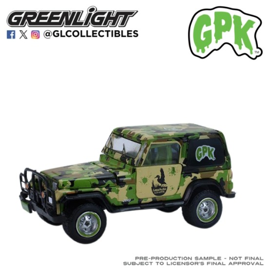 GL54120-E - 1/64 GARBAGE PAIL KIDS SERIES 8 - 1991 JEEP YJ - DUCK CAL GL54120-E - 1/64 GARBAGE PAIL KIDS SERIES 8 - 1991 JEEP YJ - DUCK CAL