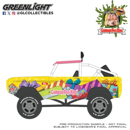 GL54130-A - 1/64 GARBAGE PAIL KIDS SERIES 9 - 40TH ANNIVERSARY  -  1972 BRONCO BAJA - ADAM BOMB