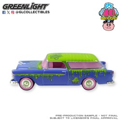 GL54130-C - 1/64 GARBAGE PAIL KIDS SERIES 9 - 40TH ANNIVERSARY  -  1955 CHEVROLET NOMAD - LEAKY LINDSAY