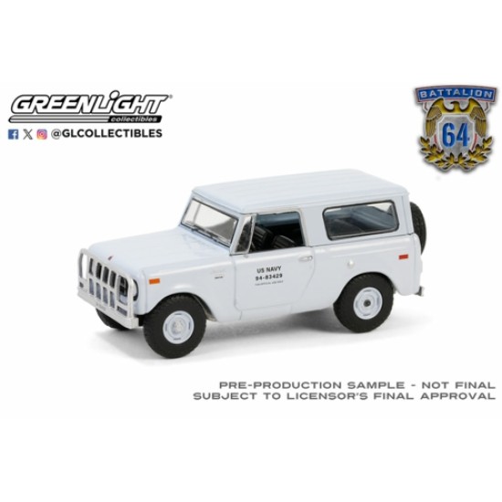 1/64 BATTALION 64 SERIES 4 - 1970 HARVESTER SCOUT - U.S NAVY 61040-D