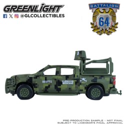 GL61060-F - 1/64 BATTALION 64 SERIES 6 - CHEVROLET SILVERADO LT TRAIL BOSS Z71 2021 - MEXICAN MILITARY