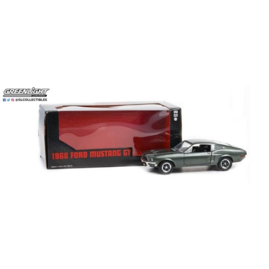 1/24 1968 FORD MUSTANG GT FASTBACK HIGHLAND GREEN