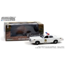 1/24 1975 DODGE CORONET HAZZARD COUNTY SHERIFF 1/24 1975 DODGE CORONET HAZZARD COUNTY SHERIFF
