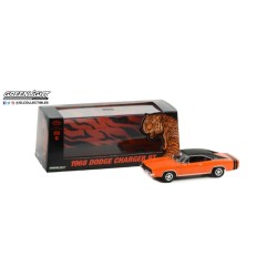 1/43 1968 DODGE BENGAL CHARGER R/T ORANGE/BLACK STRIPES TOM KNEER DODGE CINCINNATI OHIO 1 OF 50 PRODUCED (HOBBY EXCLUSIVE)