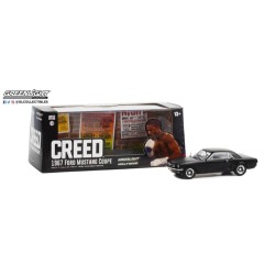 1/43 CREED (2015) ADONIS CREEDS 1967 FORD MUSTANG COUPE MATT BLACK 86615