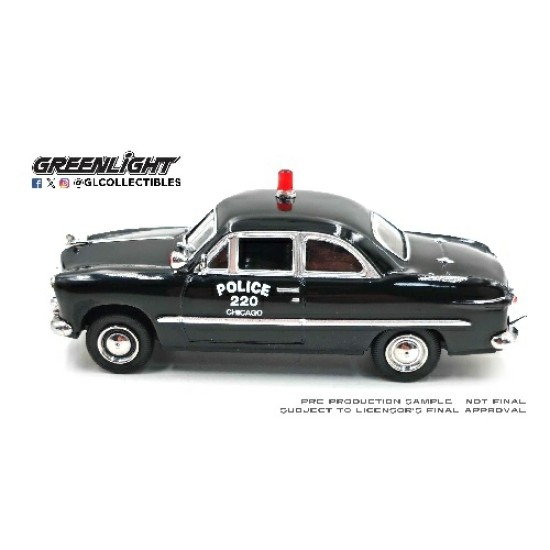 GL86643 - 1/43 1949 FORD CUSTOM - CHICAGO POLICE DEPARTMENT GL86643 - 1/43 1949 FORD CUSTOM - CHICAGO POLICE DEPARTMENT