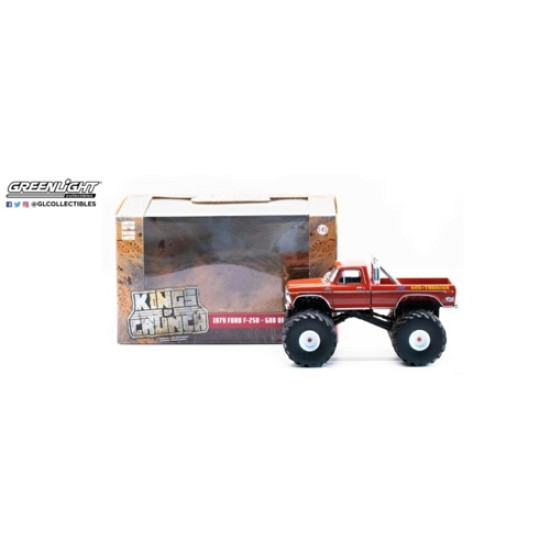 1/43 KINGS OF CRUNCH SERIES 4 - GOD OF THUNDER - 1979 FORD F-250 MONSTER TRUCK (WITH 66-INCH TYRES)