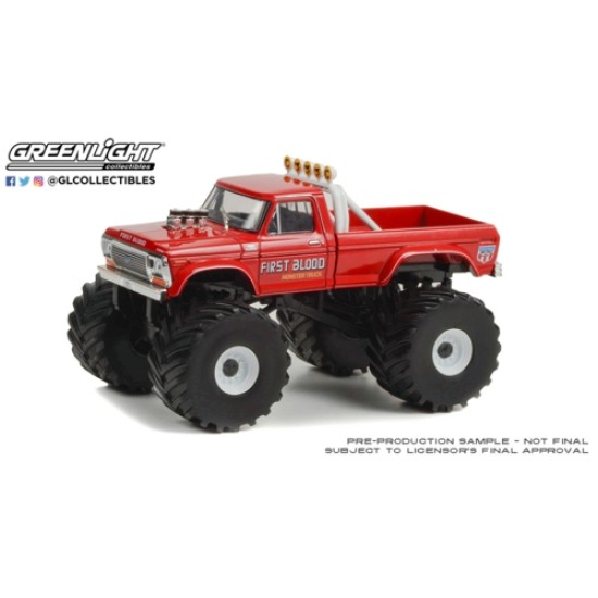 1/43 KINGS OF CRUNCH SERIES 5 - FIRST BLOOD 1978 FORD F-250 MONSTER TRUCK (WITH 66 INCH TYRES)