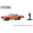 1/64 THE HOBBY SHOP 1981 CHEVROLET IMPALA CAPITOL CAB TAXI WITH MAN IN SUIT
