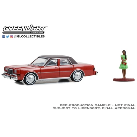 1/64 THE HOBBY SHOP 1983 DODGE DIPLOMAT WITH WOMAN IN DRESS 97150-C