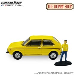 GL97170-A - 1/64 THE HOBBY SHOP SERIES 17 - VW RABBIT 1977 - WITH FEMALE CUSTOMER