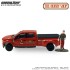 GL97170-F - 1/64 THE HOBBY SHOP SERIES 17 - F-450 DUALLY 2024 - SHOP TRUCK WITH MECHANIC FIGURE