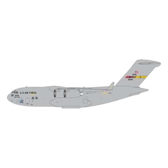 1/400 USAF C-17A GLOBEMASTER III 05-5144 MARCH AFB 1/400 USAF C-17A GLOBEMASTER III 05-5144 MARCH AFB