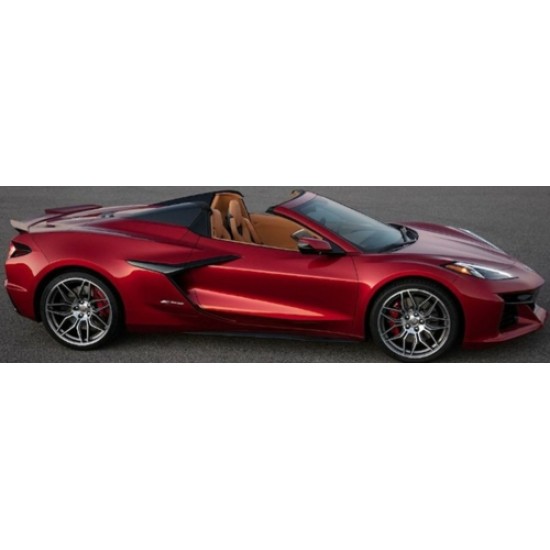 GTS402 - 1/18 CHEVROLET CORVETTE C8 CABRIOLET Z06 2022 RED MIST METALLIC