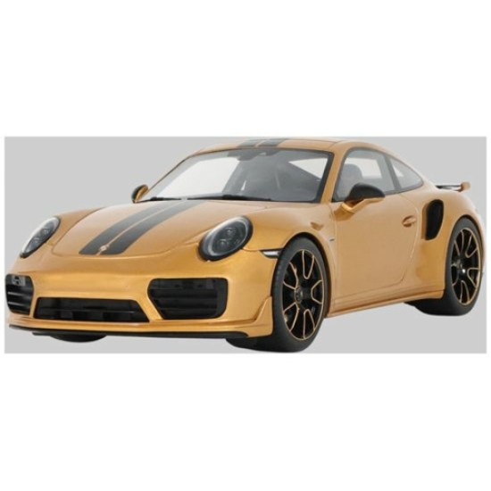 GTS444 - 1/18 PORSCHE 991.2 TURBO S EXCLUSIVE GOLD 2018