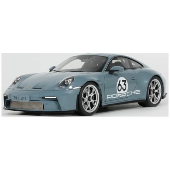 GTS491 - 1/18 PORSCHE 911 S/T SHORE BLUE METALLIC 2024