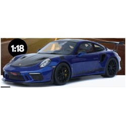 GTS526 - 1/18 PORSCHE 911 (991.2) GT3 RS WP BLUE 2018 GTS526 - 1/18 PORSCHE 911 (991.2) GT3 RS WP BLUE 2018