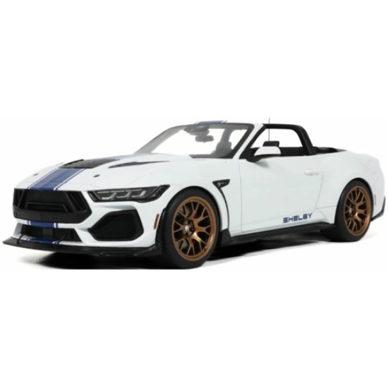 GTS572 - 1/18 SHELBY MUSTANG SUPERSNAKE WHITE 2025 GTS572 - 1/18 SHELBY MUSTANG SUPERSNAKE WHITE 2025