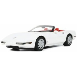 GTS580 - 1/18 CHEVROLET CORVETTE C4 CONVERTIBLE ARCTIC WHITE 1995 GTS580 - 1/18 CHEVROLET CORVETTE C4 CONVERTIBLE ARCTIC WHITE 1995