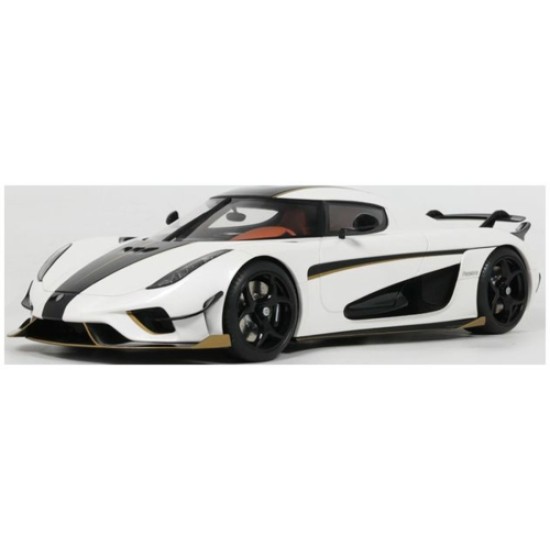 GTS913 - 1/18 KOENIGSEGG REGERA RECORD WHITE 2023