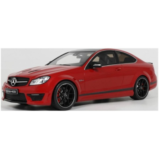 GTS920 - 1/18 MERCEDES BENZ C63 AMG EDITION 507 RED 2014