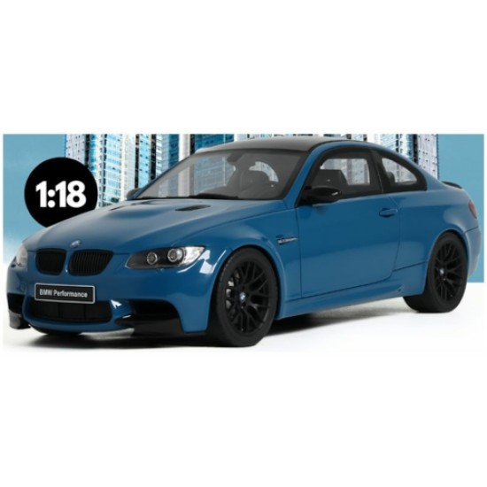 GTS941 - 1/18 BMW M3 E92 BLUE 2007