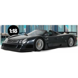 GTS960 - 1/18 MERCEDES BENZ CLK GTR ROADSTER GREY 1999