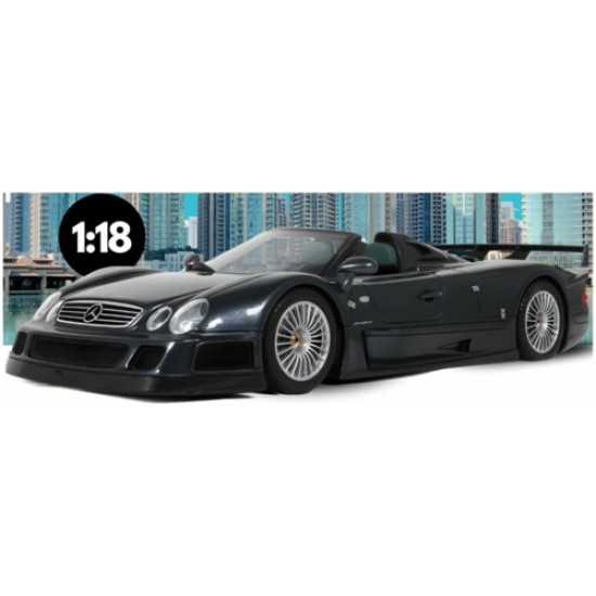 GTS960 - 1/18 MERCEDES BENZ CLK GTR ROADSTER GREY 1999