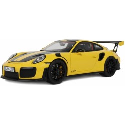 GTS972 - 1/18 PORSCHE 911 (992.1) GTS2 RS NURBURGRING LAP RECORD YELLOW 2017