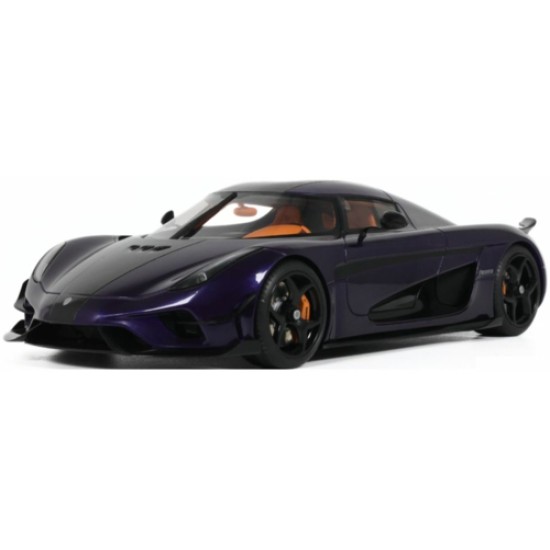 GTS973 - 1/18 KOENIGSEGG REGERA PURPLE 2025 GTS973 - 1/18 KOENIGSEGG REGERA PURPLE 2025