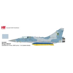 HA1622 - 1/72 MIRAGE 2000-5F - UKRANIAN AIR FORCE, 2025 (WITH NO. 1 AND 2 PLANES DECAL) HA1622 - 1/72 MIRAGE 2000-5F - UKRANIAN AIR FORCE, 2025 (WITH NO. 1 AND 2 PLANES DECAL)