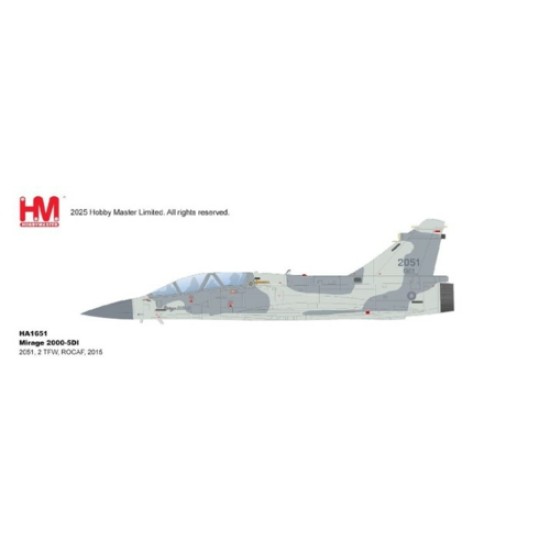 1/72 MIRAGE 2000-5DI 2051/DI01, 2ND TFW, ROCAF, 2014