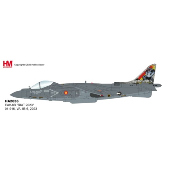 HA2636 - 1/72 EAV-8B - RIAT 2023 - 01 -916, VA.1B-6, 2023 HA2636 - 1/72 EAV-8B - RIAT 2023 - 01 -916, VA.1B-6, 2023
