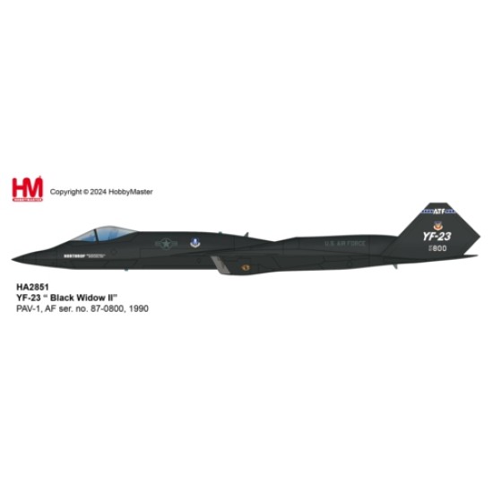HA2851 - 1/72 YF-23 BLACK WIDOW II PAV-1, 87-0800, 1990 HA2851 - 1/72 YF-23 BLACK WIDOW II PAV-1, 87-0800, 1990