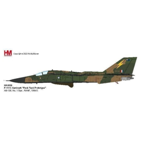 1/72 F-111C AARDVARK PACK TACK PROTOTYPEA8-138 NO. 1 SQN RAF HA3030